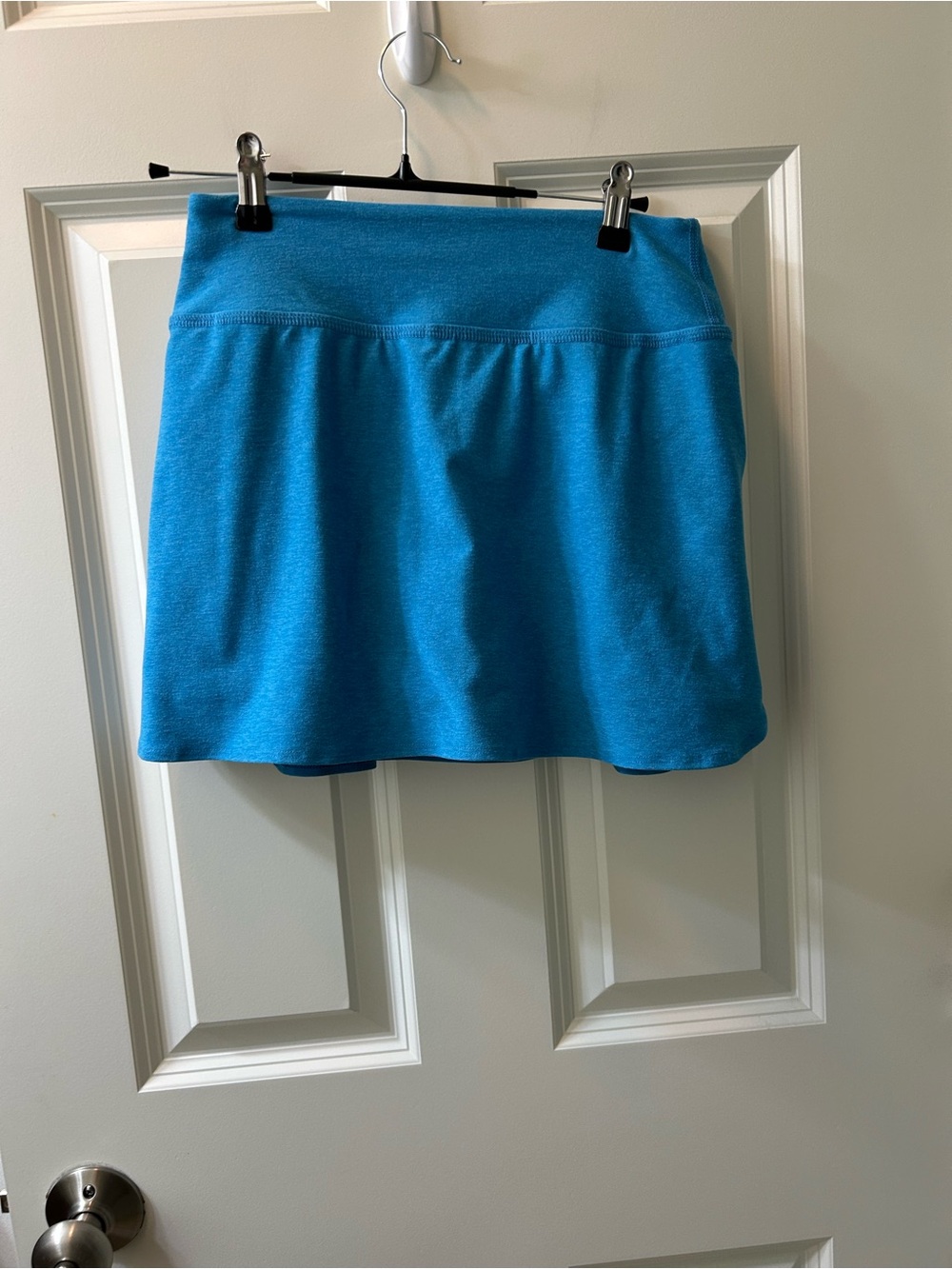 Beyond Yoga Turquoise Athletic Skater Skirt Waist 13 with stretch Size XS